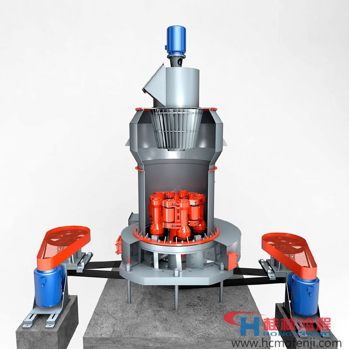 桂林鴻程磨粉機，雷蒙磨粉機升級版， HC1700縱擺磨粉機